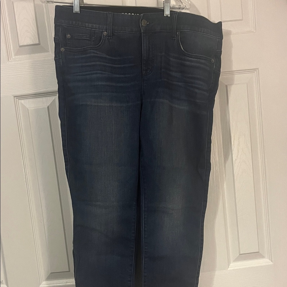 torrid Dark Indigo Straight Leg Jeans